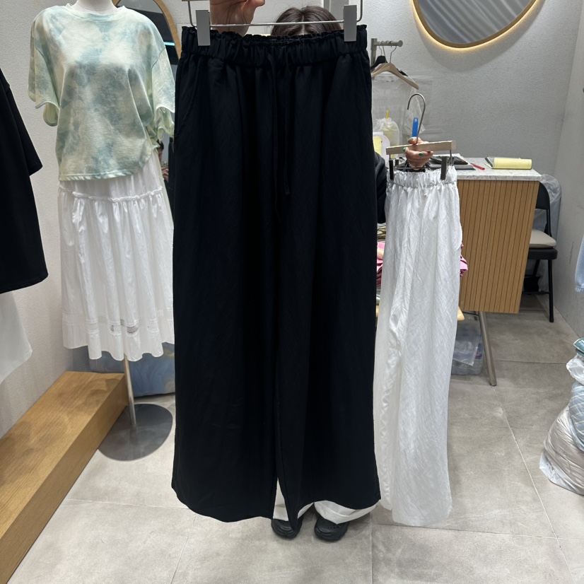 NEAR韓國東大門直郵女士新品時尚熱賣職業26春夏休閑褲系帶NEAR休閑褲圖色2