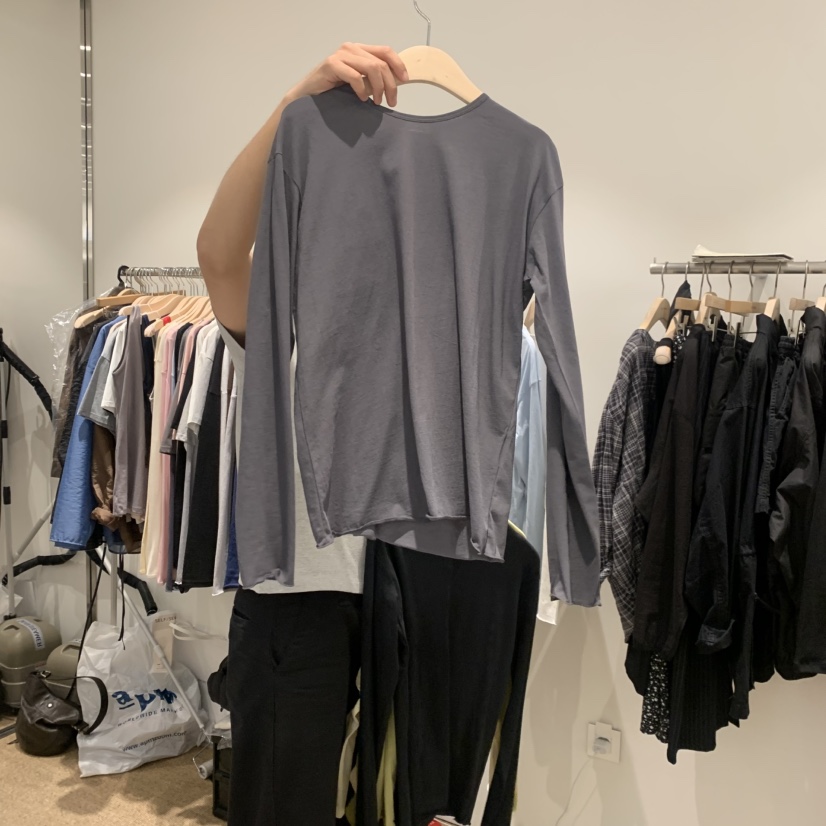 SELF SERVICE韓國東大門代購女士新款時尚26春夏長袖T恤SELF SERVICE長袖T恤圖色3