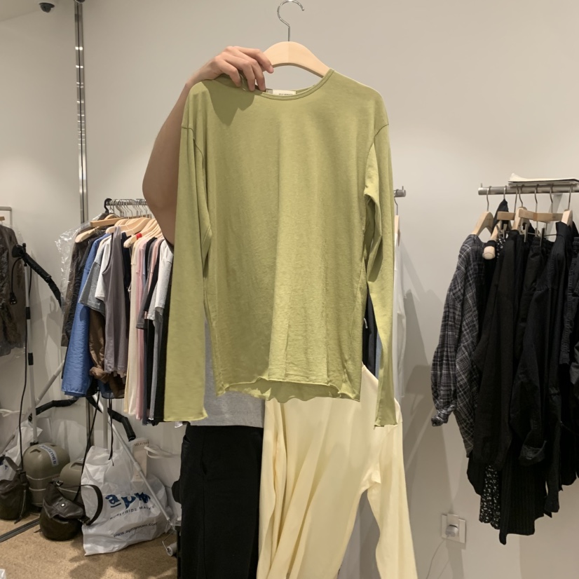 SELF SERVICE韓國東大門代購女士新款時尚26春夏長袖T恤SELF SERVICE長袖T恤圖色5