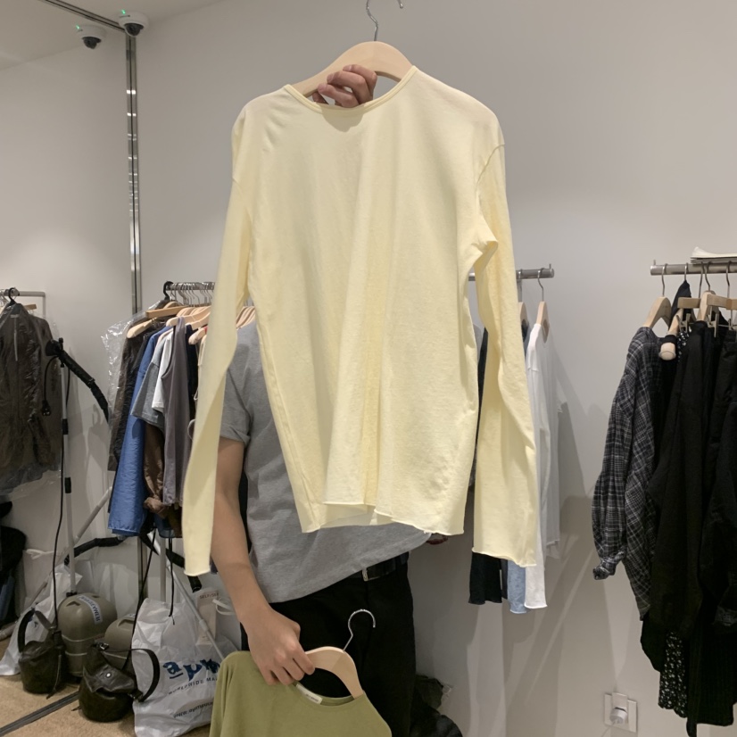 SELF SERVICE韓國東大門代購女士新款時尚26春夏長袖T恤SELF SERVICE長袖T恤圖色6