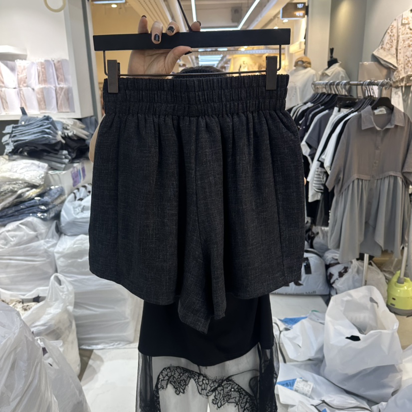 空韓國東大門代購女士新品時尚推薦熱賣26夏季人氣26春夏短褲BAKHA短褲