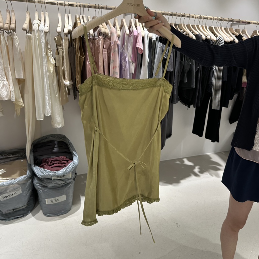 CONNAUGHT/DAILYJUD韓國直郵女裝新品推薦連衣裙吊帶裙蕾絲CONNAUGHT/DAILYJUD連衣裙圖色1