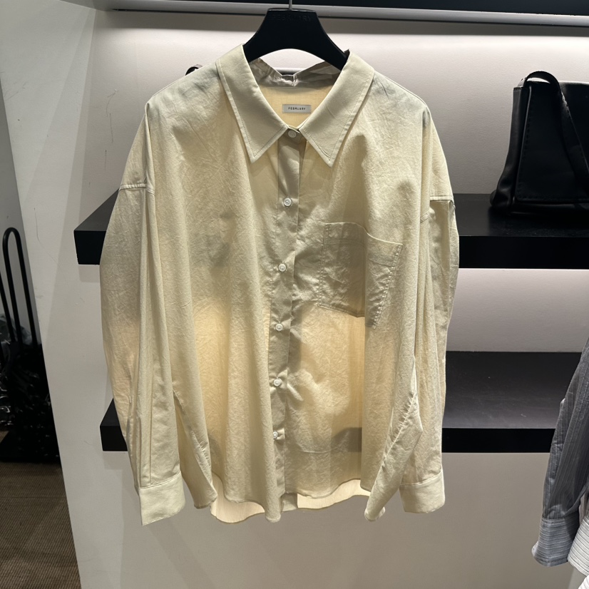 FEBRUARY 11韓國東大門直郵女裝新品推薦襯衫蕾絲衫開衩FEBRUARY 11襯衫/蕾絲衫圖色3