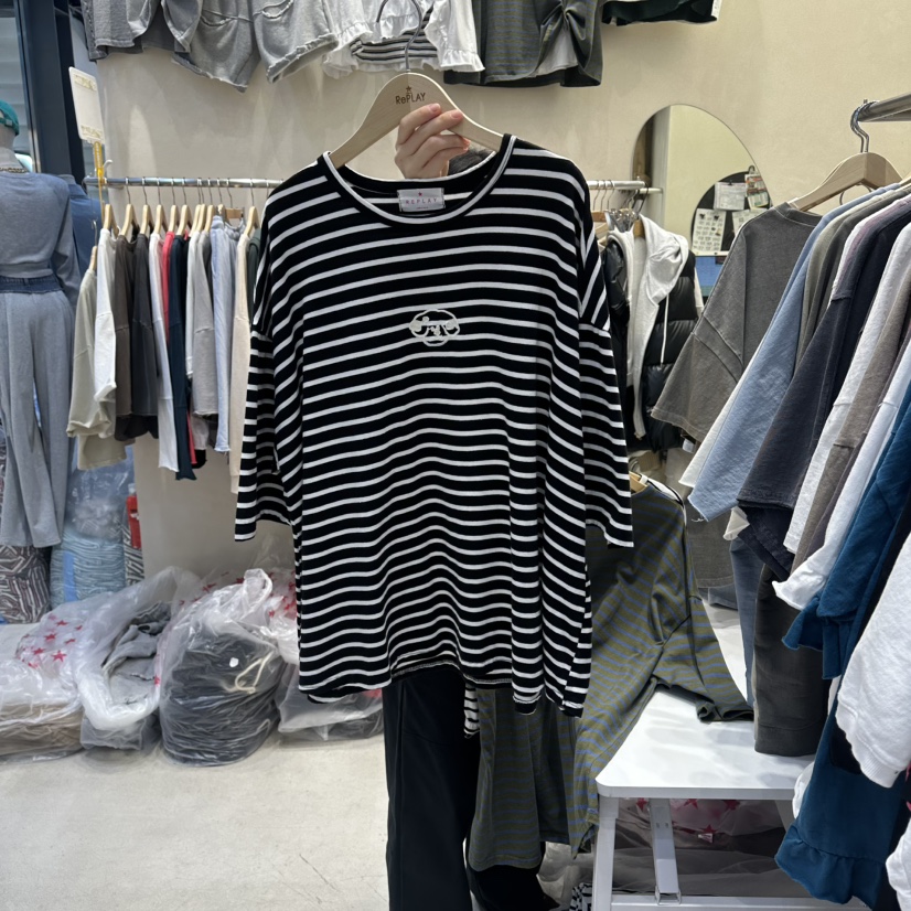 REPLAY韓國直郵女士新品休閑職業熱賣26夏季推薦人氣26春夏T恤REPLAYT恤圖色3