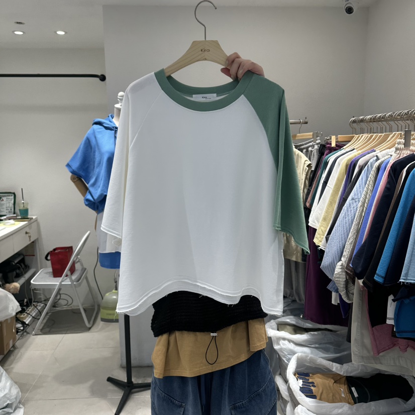IN KIRA韓國直郵實拍女士新款職業推薦人氣26春夏26夏季T恤IN KIRAT恤圖色3