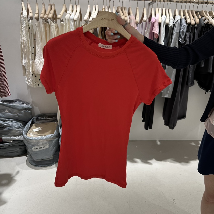 CONNAUGHT/DAILYJUD韓國直郵實拍女士新款推薦熱賣26夏季T恤CONNAUGHT/DAILYJUDT恤圖色2