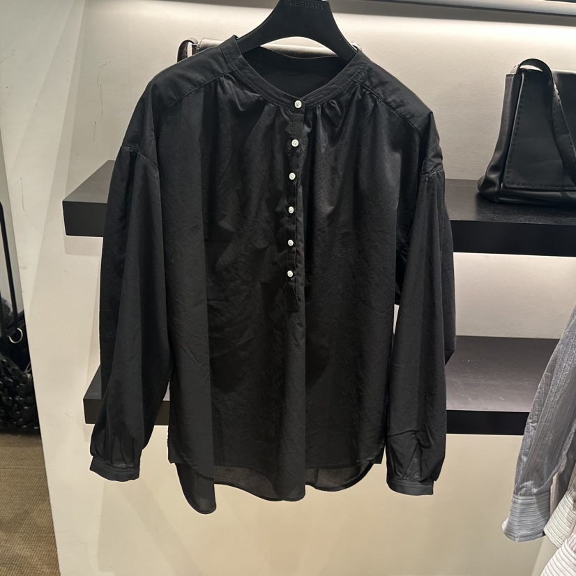 FEBRUARY 11韓國直郵女裝新品休閑人氣推薦26春夏襯衫蕾絲衫FEBRUARY 11襯衫/蕾絲衫圖色2黑色