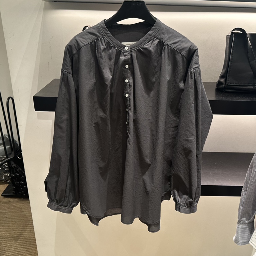 FEBRUARY 11韓國直郵女裝新品休閑人氣推薦26春夏襯衫蕾絲衫FEBRUARY 11襯衫/蕾絲衫圖色4墨色