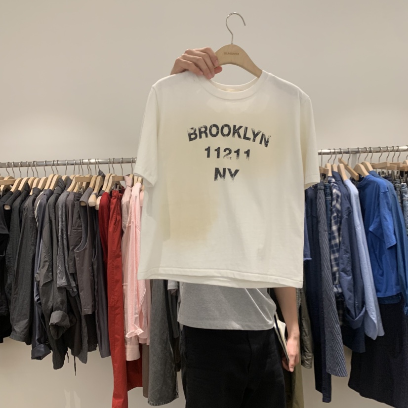 SELF SERVICE韓國東大門直郵女裝新款26春夏熱賣職業T恤SELF SERVICET恤圖色3