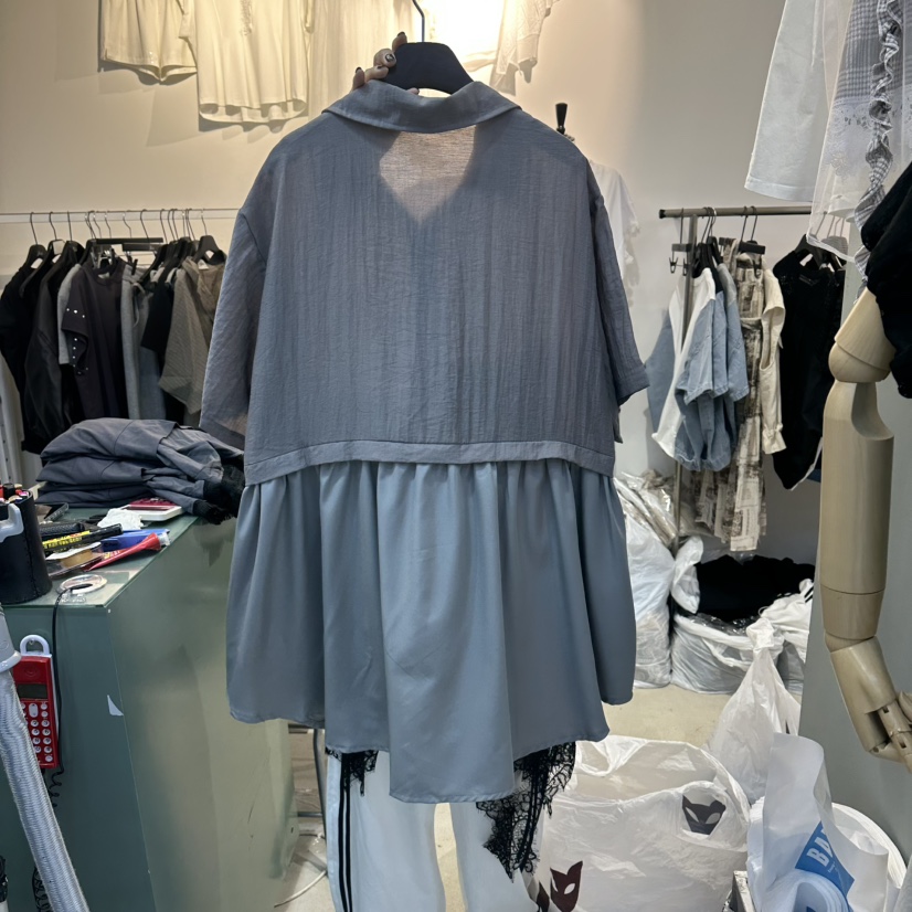 空韓國代購女裝新款時尚職業推薦26夏季熱賣休閑人氣連衣裙BAKHA連衣裙