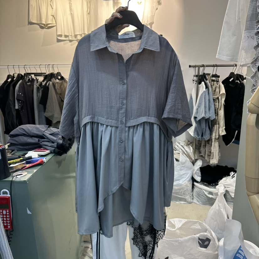 空韓國代購女裝新款時尚職業推薦26夏季熱賣休閑人氣連衣裙BAKHA連衣裙圖色2