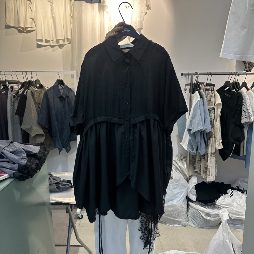 空韓國代購女裝新款時尚職業推薦26夏季熱賣休閑人氣連衣裙BAKHA連衣裙圖色3