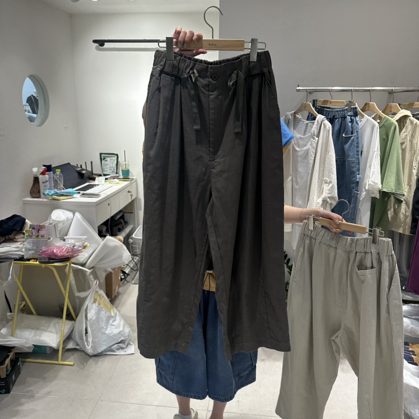 IN KIRA韓國東大門代購女裝新品時尚人氣推薦26春夏休閑褲IN KIRA休閑褲圖色2