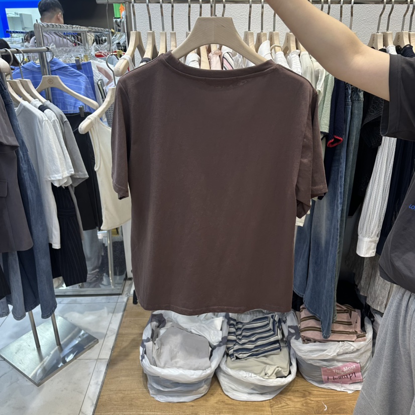 THE MOST-Q韓國直郵女士新款26夏季休閑26春夏職業人氣T恤THE MOSTT恤