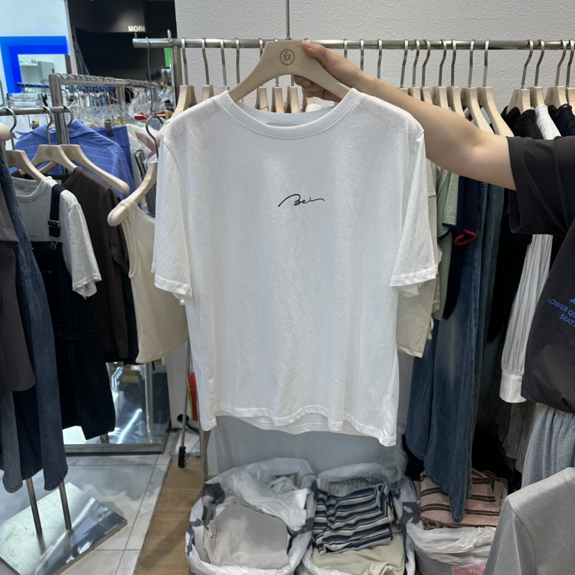 THE MOST-Q韓國直郵女士新款26夏季休閑26春夏職業人氣T恤THE MOSTT恤圖色3