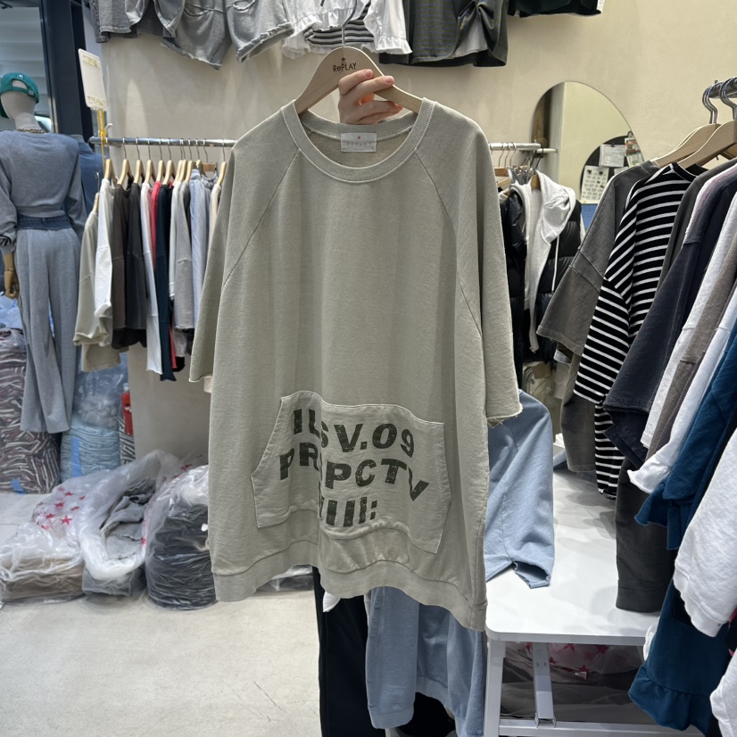 REPLAY韓國直郵女裝新款人氣推薦熱賣休閑26春夏26夏季T恤REPLAYT恤圖色3