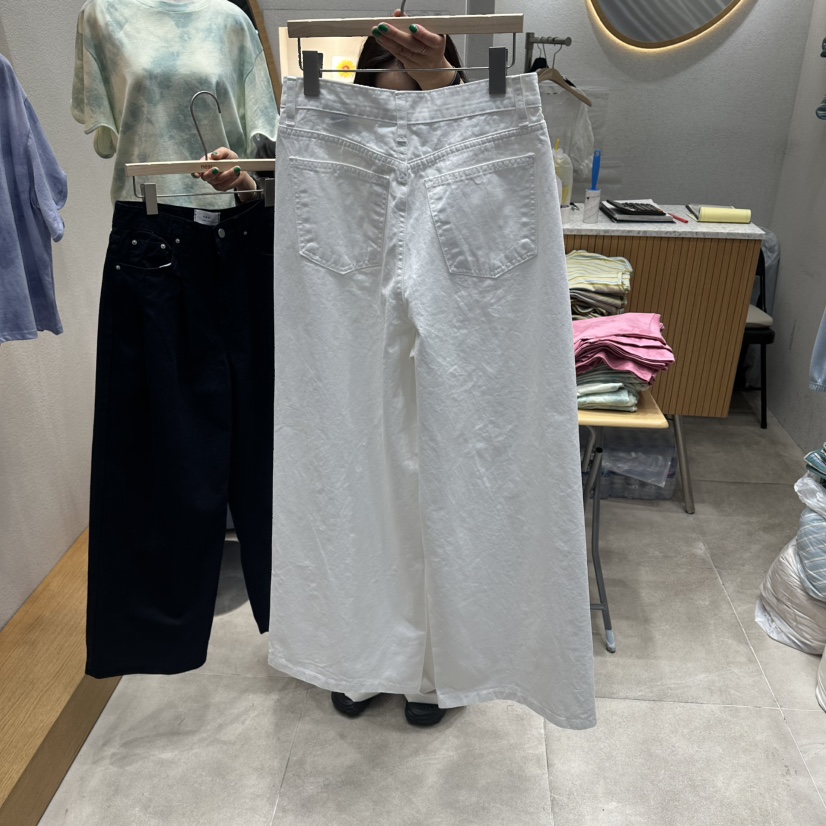 NEAR韓國代購女裝新款時尚26夏季休閑職業推薦休閑褲棉質NEAR休閑褲