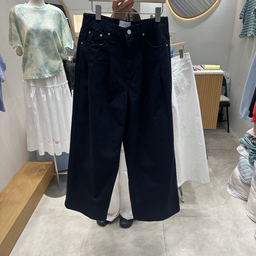 NEAR韓國代購女裝新款時尚26夏季休閑職業推薦休閑褲棉質NEAR休閑褲圖色2