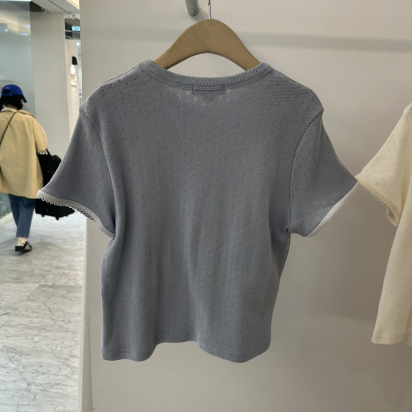 DE VENTI東大門實拍韓國女士新款26春夏推薦休閑人氣T恤DE VENTIT恤