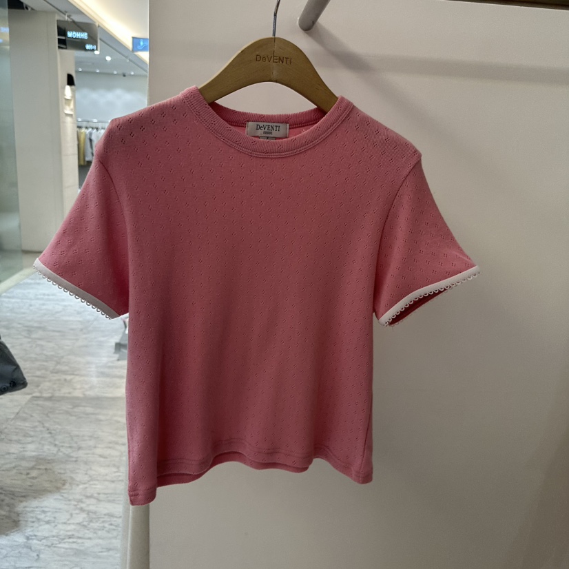 DE VENTI東大門實拍韓國女士新款26春夏推薦休閑人氣T恤DE VENTIT恤圖色3