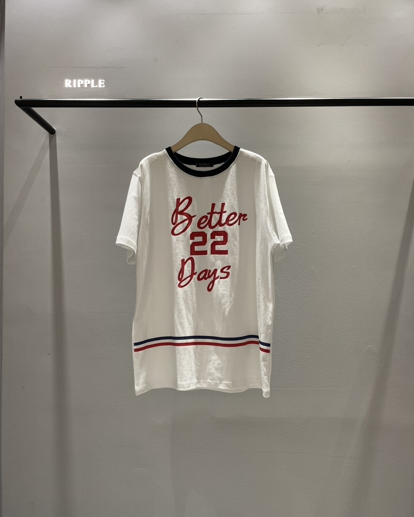 RIPPLE-P韓國東大門代購女裝新款休閑26夏季時尚熱賣T恤RIPPLE-PT恤圖色1