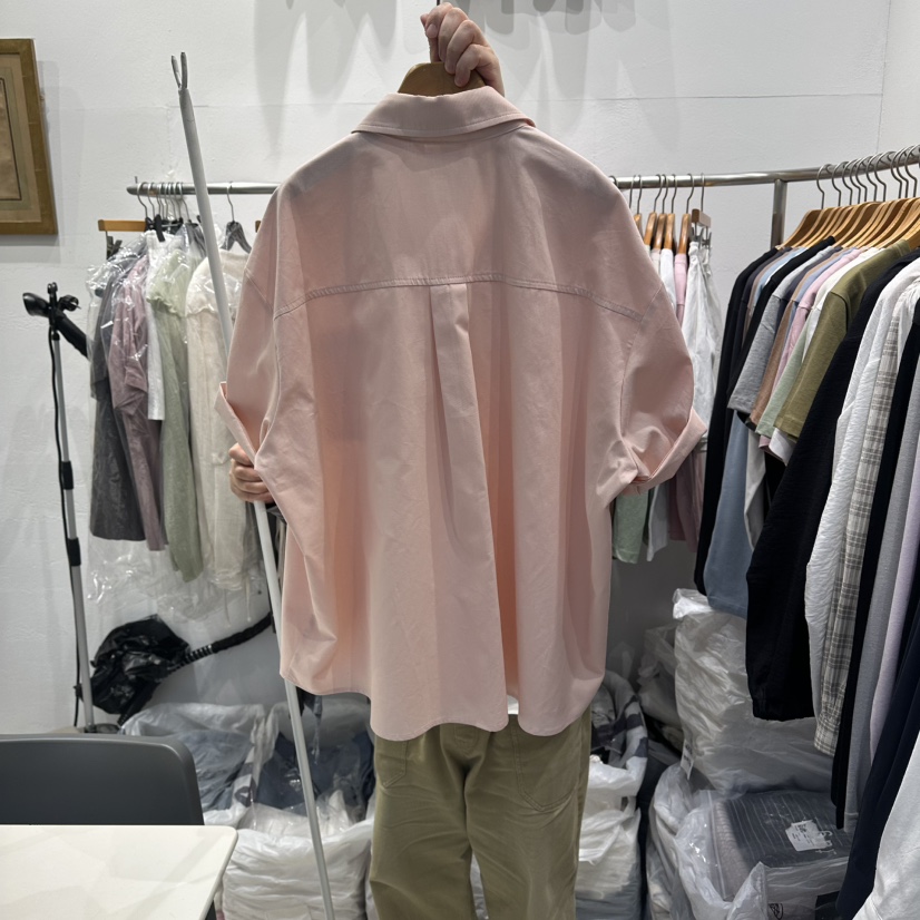 MODS-Q韓國代購女士新品職業人氣熱賣26春夏襯衫蕾絲衫寬松MODS-Q襯衫/蕾絲衫