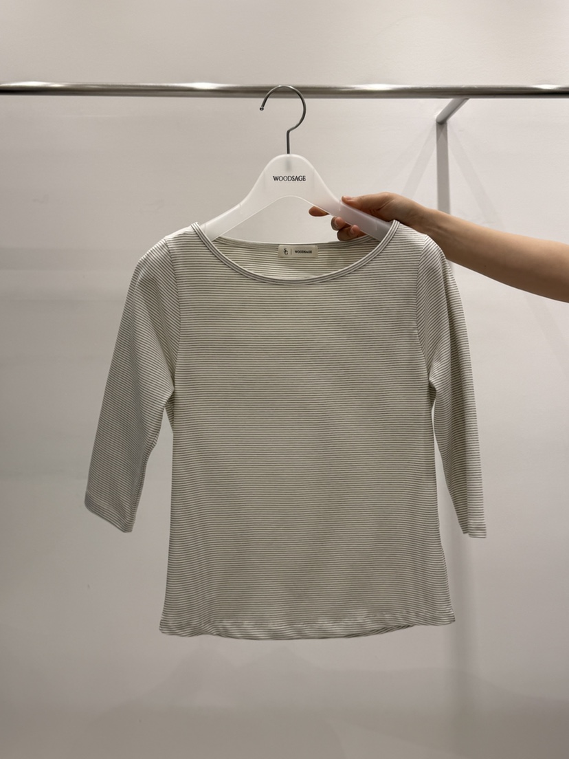 WOOD SAGE韓國直郵女裝新品26夏季推薦26春夏職業人氣T恤WOOD SAGET恤圖色3
