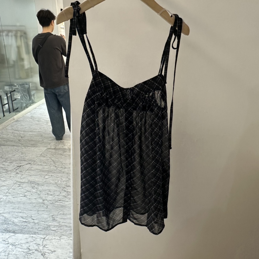 DE VENTI韓國直郵實拍女裝新品休閑職業熱賣推薦連衣裙格子DE VENTI連衣裙圖色2