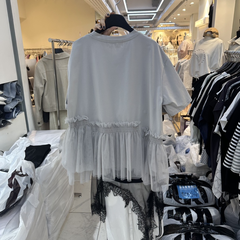 空韓國直郵女士新款推薦休閑職業人氣熱賣26春夏時尚26夏季T恤BAKHAT恤