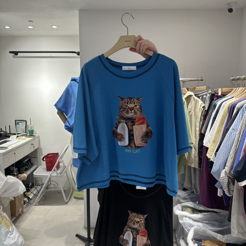 IN KIRA韓國直郵女裝新款職業26夏季休閑熱賣推薦人氣T恤IN KIRAT恤圖色1