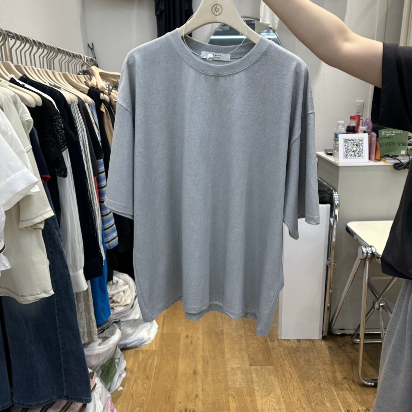 THE MOST-Q韓國代購女裝新品人氣時尚26春夏熱賣26夏季T恤THE MOSTT恤圖色3