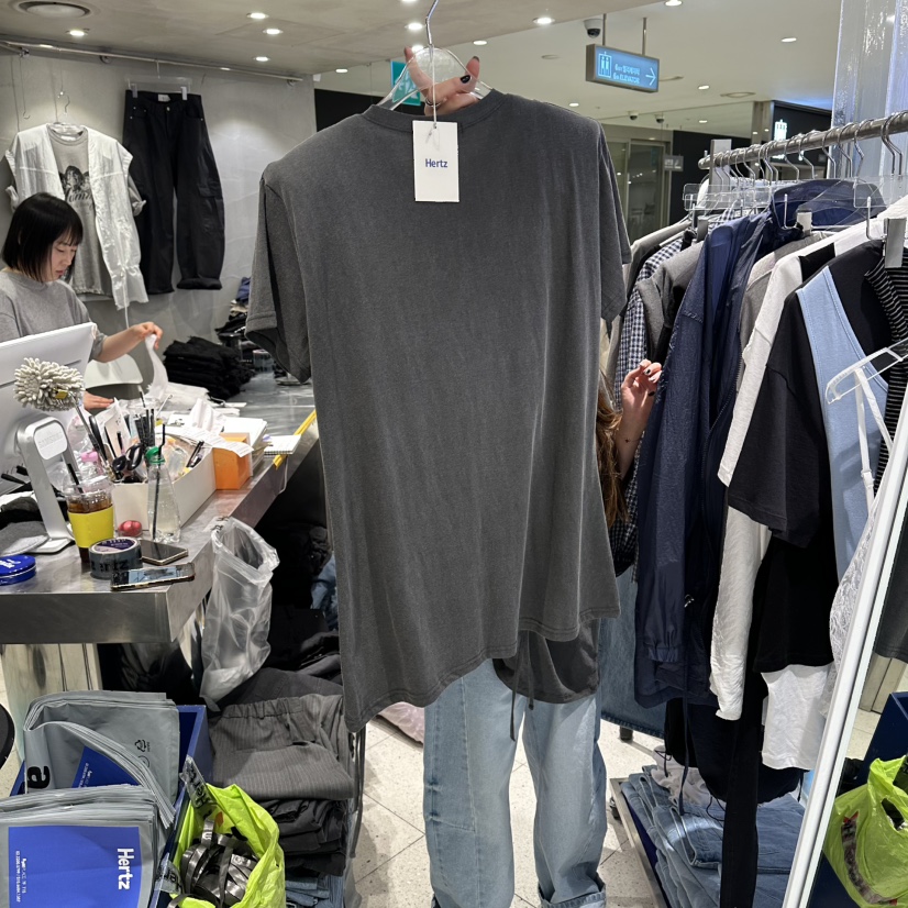 HERTZ-P韓國代購女裝新款26春夏熱賣推薦職業時尚T恤假兩件HERTZ-PT恤
