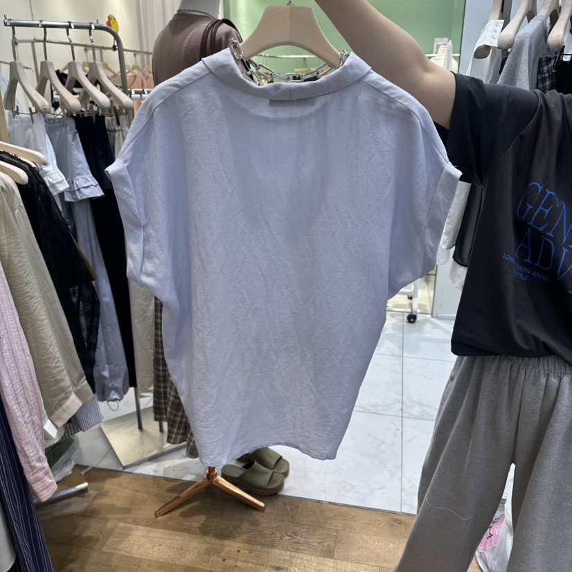 THE MOST-Q韓國直郵實拍女士新款熱賣休閑襯衫蕾絲衫雙層THE MOST襯衫/蕾絲衫