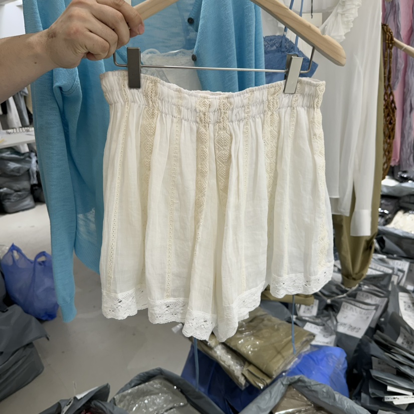 CONNAUGHT/DAILYJUD韓國東大門代購女士新品26夏季短褲蕾絲CONNAUGHT/DAILYJUD短褲圖色2