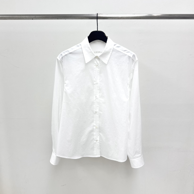 RIVER韓國直郵女士新款熱賣人氣時尚推薦職業休閑襯衫蕾絲衫WATER/RIVER襯衫/蕾絲衫圖色3