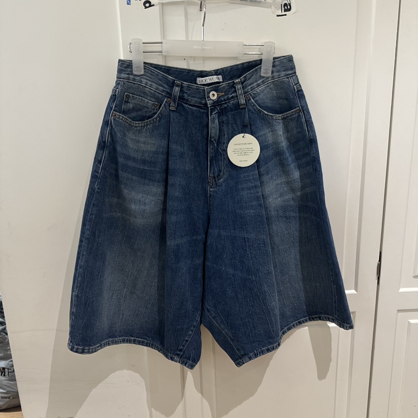 WE ARE/WELOVER韓國直郵女士新品熱賣時尚職業26春夏短褲SHOP_WE ARE短褲圖色1