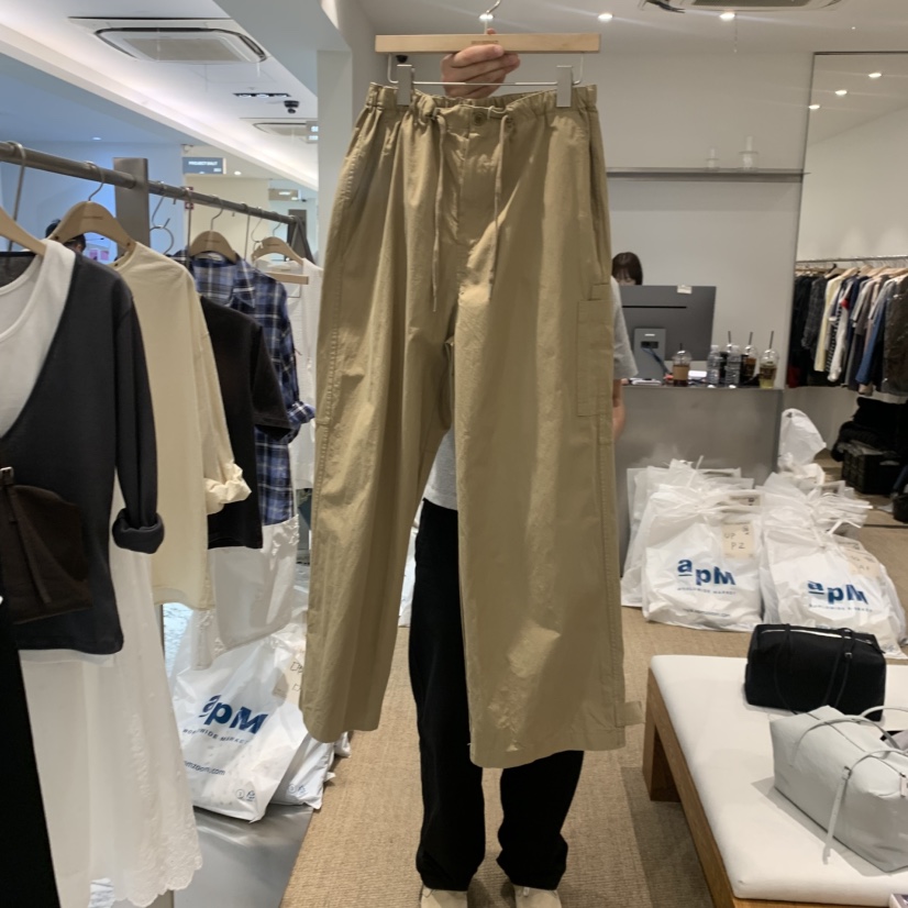 SELF SERVICE韓國東大門代購女裝新品26春夏熱賣推薦休閑褲SELF SERVICE休閑褲圖色2