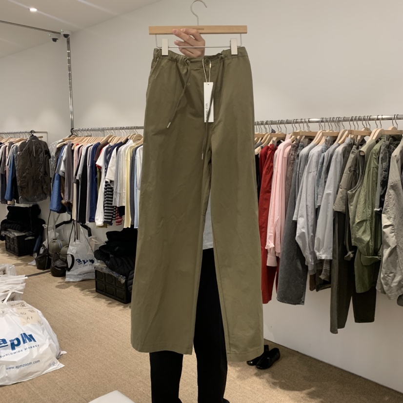 SELF SERVICE韓國東大門代購女裝新品26春夏熱賣推薦休閑褲SELF SERVICE休閑褲圖色4