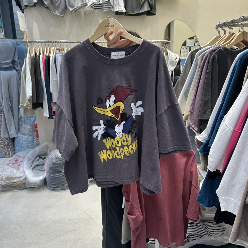 REPLAY韓國直郵實拍女士新款26夏季熱賣職業時尚休閑推薦T恤REPLAYT恤圖色4