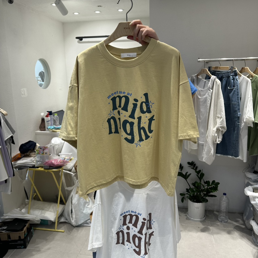 IN KIRA韓國代購女士新品職業時尚休閑人氣26夏季推薦T恤IN KIRAT恤圖色1