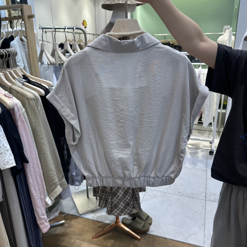 THE MOST-Q韓國直郵女士新款人氣熱賣推薦襯衫蕾絲衫蕾絲THE MOST襯衫/蕾絲衫