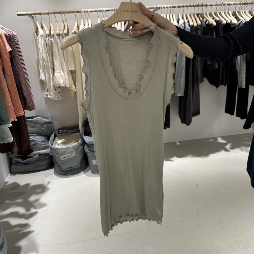 CONNAUGHT/DAILYJUD韓國代購女裝新品休閑熱賣職業吊帶背心CONNAUGHT/DAILYJUD吊帶/背心圖色2