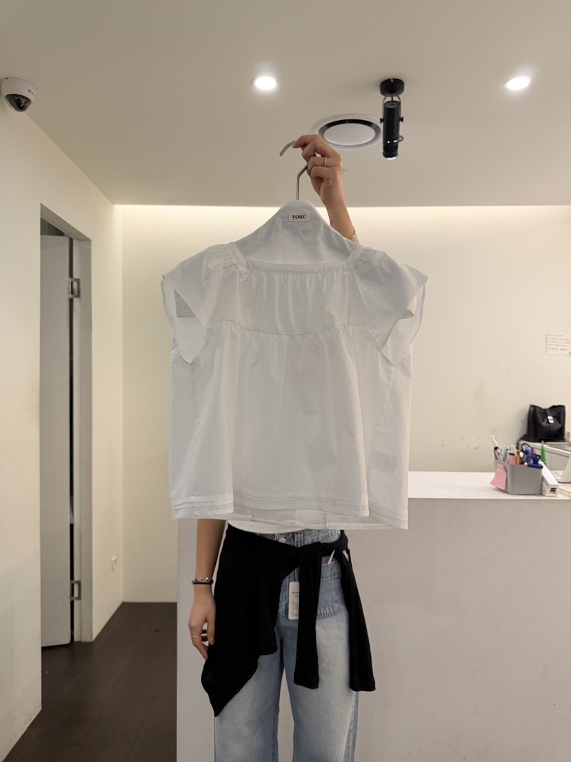 YOUR-P韓國直郵女裝新款推薦時尚人氣休閑熱賣襯衫蕾絲衫YOUR-P襯衫/蕾絲衫圖色1