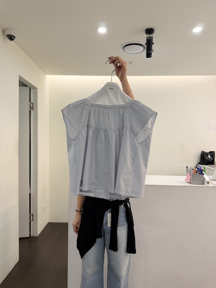 YOUR-P韓國直郵女裝新款推薦時尚人氣休閑熱賣襯衫蕾絲衫YOUR-P襯衫/蕾絲衫圖色2