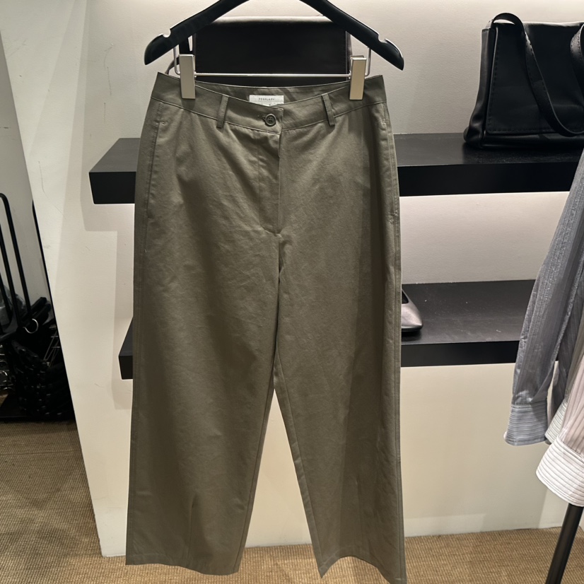 FEBRUARY 11韓國代購女士新款26夏季時尚休閑26春夏休閑褲棉FEBRUARY 11休閑褲圖色2