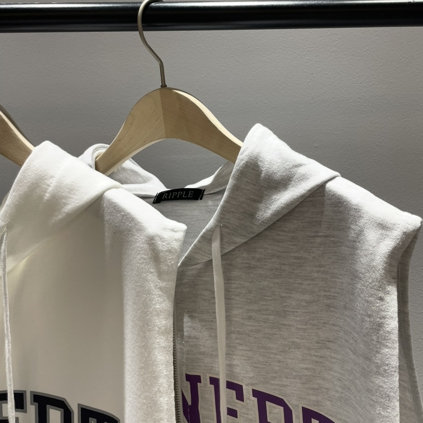 RIPPLE-P韓國代購女裝新款推薦人氣26夏季職業馬甲連帽衫RIPPLE-P馬甲