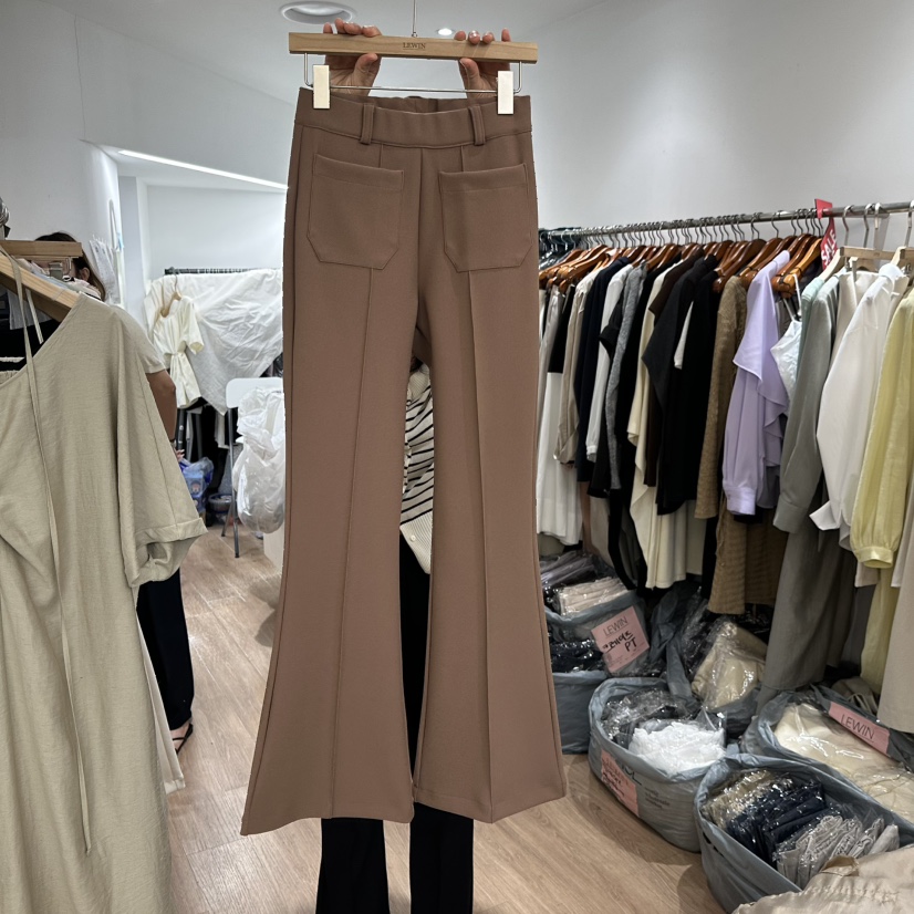 LEWIN韓國代購女裝新款推薦職業人氣26夏季熱賣休閑休閑褲LEWIN休閑褲圖色1