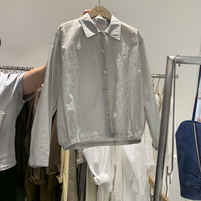 SELF SERVICE韓國直郵女士新款熱賣人氣休閑時尚襯衫蕾絲衫SELF SERVICE襯衫/蕾絲衫圖色4