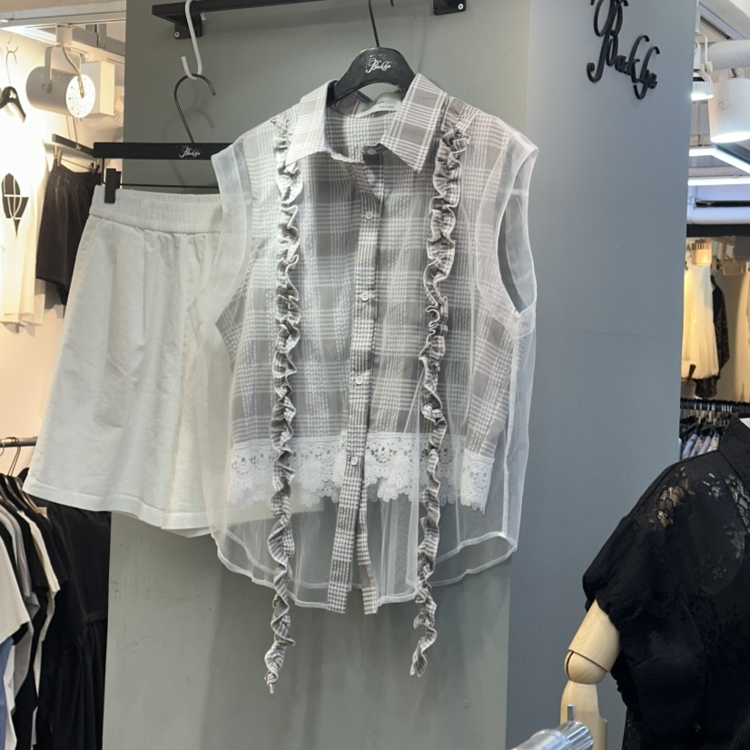 空東大門實拍韓國女士新款職業26春夏26夏季熱賣吊帶背心BAKHA吊帶/背心圖色3