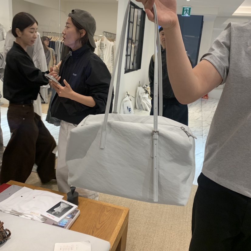 SELF SERVICE韓國東大門直郵女裝新款26春夏單肩斜跨包斜紋布SELF SERVICE單肩/斜跨包圖色2